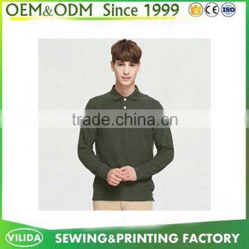 60% cotton 40% polyester Men no label Polo Shirt custom polo shirts for men with size tag