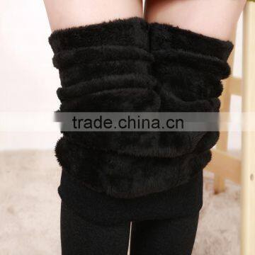 Autumn and winter thick and thick velvet Leggings slim slim pants 520g thick warm pants