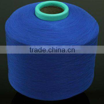 dope dyed polyester covered spandex yarn 30/75