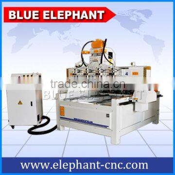 ELE 0809 3d wood carving cnc router with rotary , cnc router engraving machine multi rotary