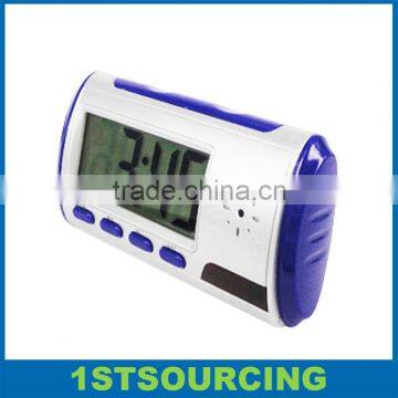 time clock Camera hidden alarm clock with LCD screen clock camera