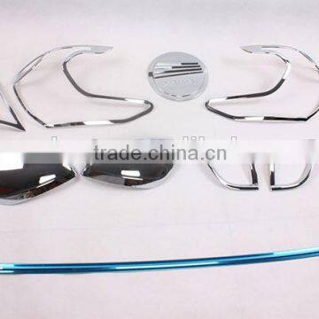 ABS Chrome Exterior Accessories Kits Cover FOR PEUGEOT PG 2008