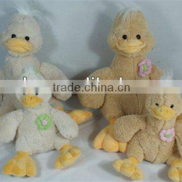 Cute plush animal Easter duck