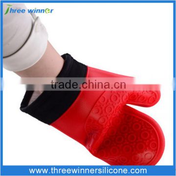 anti slip silicone dishwashing gloves heat resistant silione grill gloves