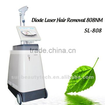 808nm Diode Laser Women Hair Removal Machine Vertical