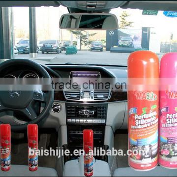 Liquid car wax silicone dashboard polish