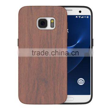 2016 New Phone Model For Samsung Galaxy S7 Edge TPU+Wood for Galaxy S7 Edge Case for Samsung S7 edge