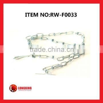 Factory Supply Zinc Plated Dog Chain,Electro Galvanized Dog Chain