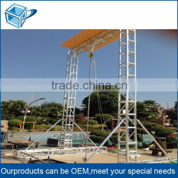 truss for hanging speakers, hanging truss, Line array speaker truss