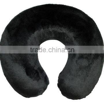 Best Travel Mate! Comfort U shaped Neck Rest Cheap Memory FoamTravel Pilllow Black