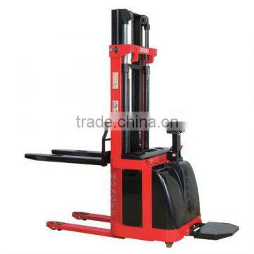 Electric battery Stacker with pedal