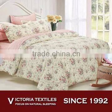 Petals Floral Flowers Cottage Garden Duvet Cover Quilt Bedding Set