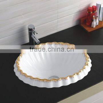 Economical Fashion Color Round Color Ceramic Basin photo-2