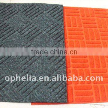 Best price 100% polyester Needle Punched Nonwoven velour compound Carpet