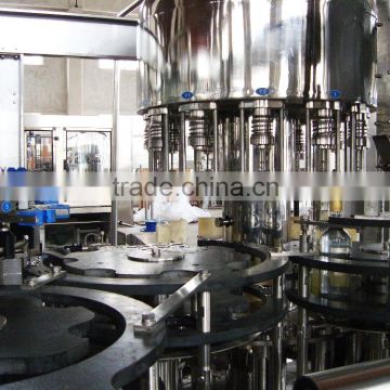 beer/beverage glass bottle filling capping machine