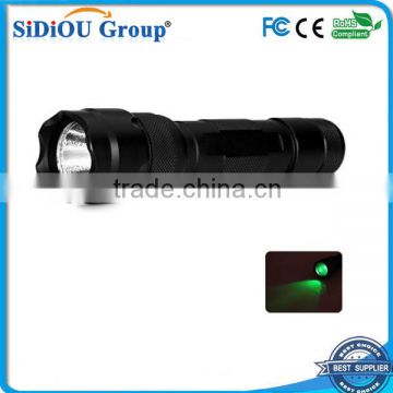 green light colour led torch