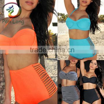 Bandage Bandeau Swimsuit Swimwear Bikini Set two piece