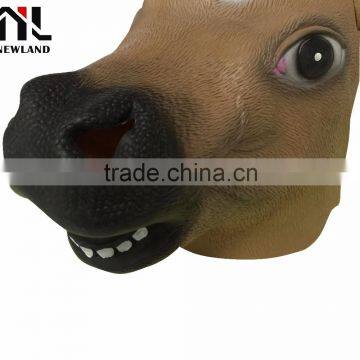 Full head latex party face mask party animal mask