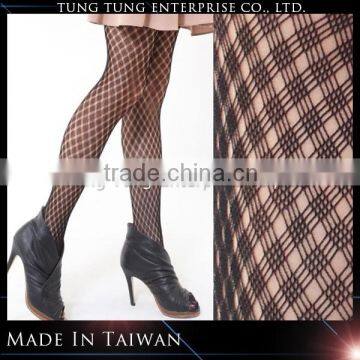 Transparent fence net seamless sexy adult pantyhose