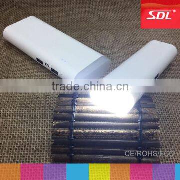 Strong Torch Power Bank Outdoor Emergency Mobile Power Charger for Mobile Phone Tablet 7800mah
