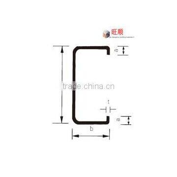 lightweight steel C type beam purlin