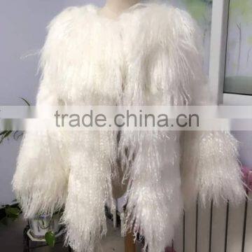 fashion tibet lamb fur coat for women TC01