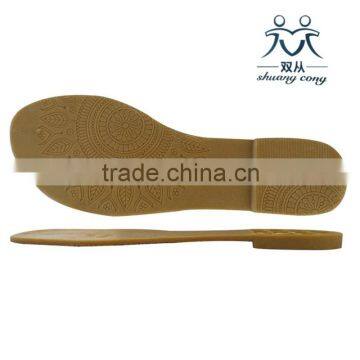 Hot Sale TPR PVC Outsole New Design Wholesale Ladies Shoe Soles