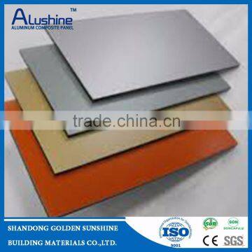 brush finished aluminum composite panel PRICE