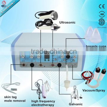 7 In 1 Multifunction High frequency ultrasonic galvanic facial machine with 7 functions for beauty salon and spa useTM-272