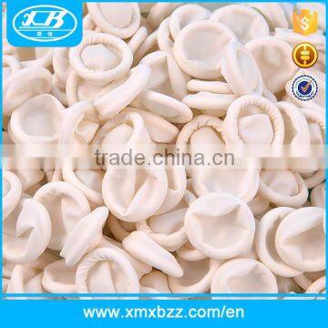 Cleanroom two sides ESD white rubber finger cot