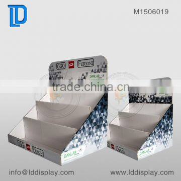 Factory Price High Quality Cardboard Counter Display Box & Cardboard Counter Display rack & Corrugated Cardboard top Boxes