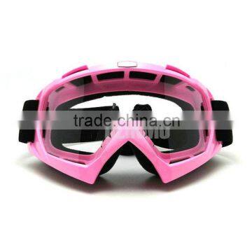 PINK Universal Adult Flexible Motocross Goggles photo-3