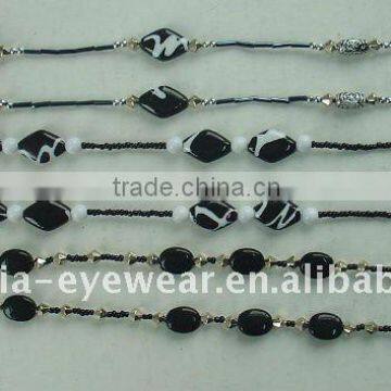 Eyeglasses beads cords