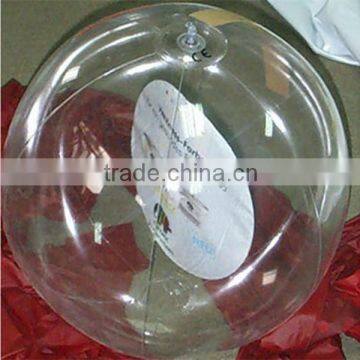 New top sale top quality cheap pvc Clear Transparent Beach Ball