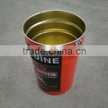 50 liter metal bucket/pail/drum for chemical packing