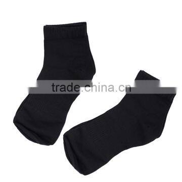 black cotton men sport basketball socks hiking socks custom china socks factory