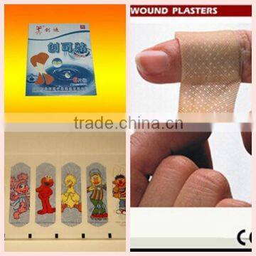 Wound care surgical PE band aid, adhesive strip plaster