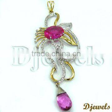 Diamond gold Pendants, Diamond Pendants, Diamond Jewelry