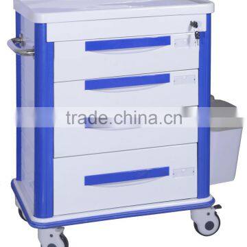 stainless steel medical trolley Stainless Steel Clinic Hand Cart