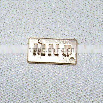 Custom Handbag Brand Metal Logo Tag For Bags photo-5