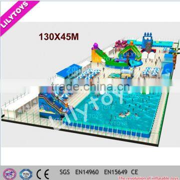 Lilytoys Giant Inflatable Water Park Project for Kids & Adult