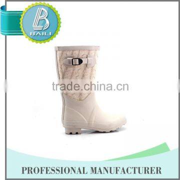 Most popular 10 Years experience Removable Waterproof women rubber boots