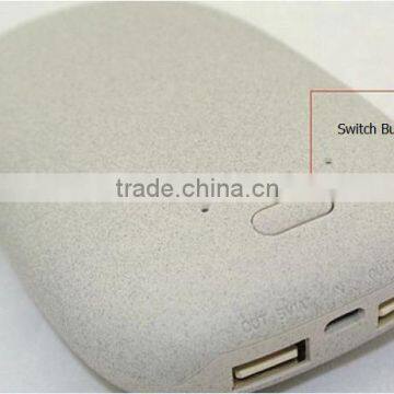 Cutom Cobblestone Power Bank ,Hot Selling Smart Phone Charger,High Quality 10400mAh Power Bank photo-3