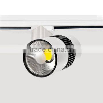 30W black and white LED COB spot light