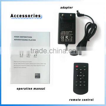 10 Inch Open Frame Optical Digital PIR Motion Sensor Advertising Player HD 1080P 3.5 mm Audio Output Display Devices Definition photo-5