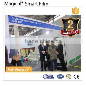 Advanced Technology Glass Curtain Wall Projection Screen Smart Film photo-6