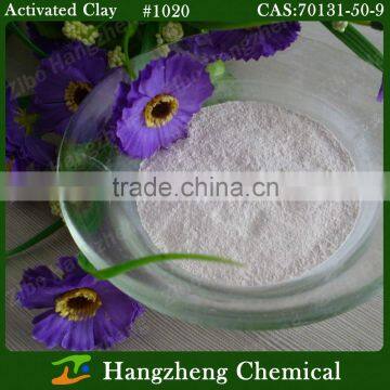 Activated Bentonite Clay for Oil Refining 1020#
