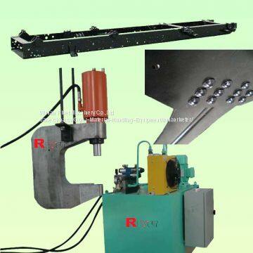 riveting machine,chassis riveting machine,truck frame riveting machine,hanging riveting machine,hydraulic riveter