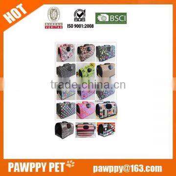 Luxury wholesale pet carrier,portable foldable pet bag ,dog bag