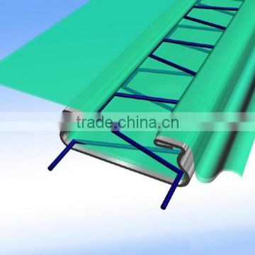 plastic coated profile for greenhouse